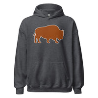 Last Stand / Bison Dark Orange / Unisex Hoodie / MM