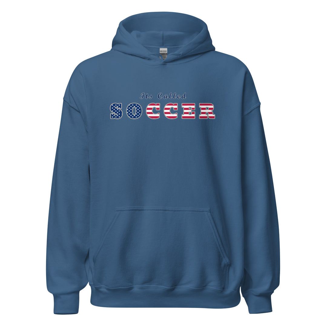 Last Strand / Its Called Soccer with American Flag / Unisex Hoodie / MM