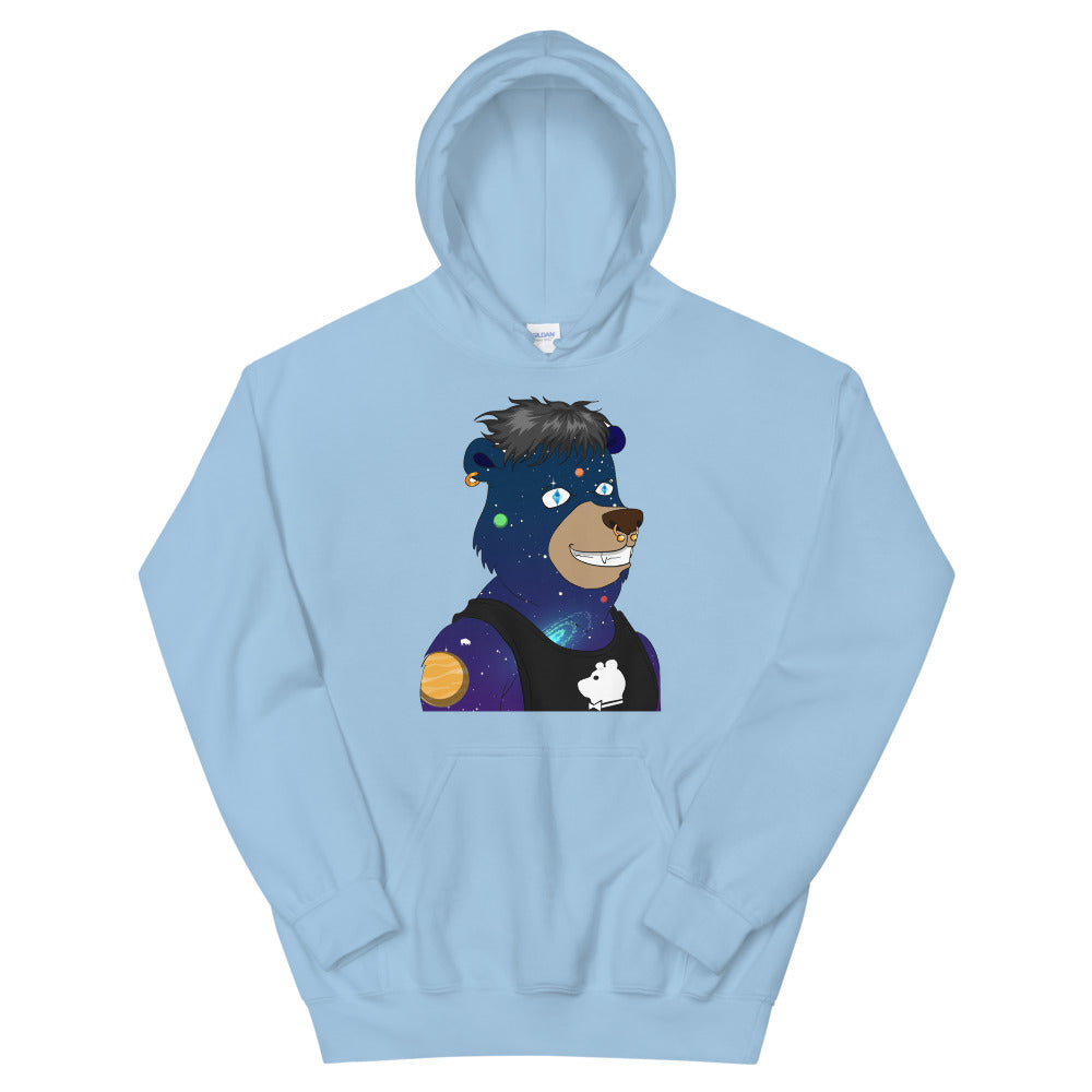 Mercury Mambo / Galaxy Baller Bear #1806 / Unisex Hoodie