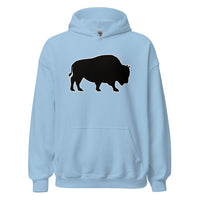 Last Stand / Classic Bison Black / Unisex Hoodie / MM