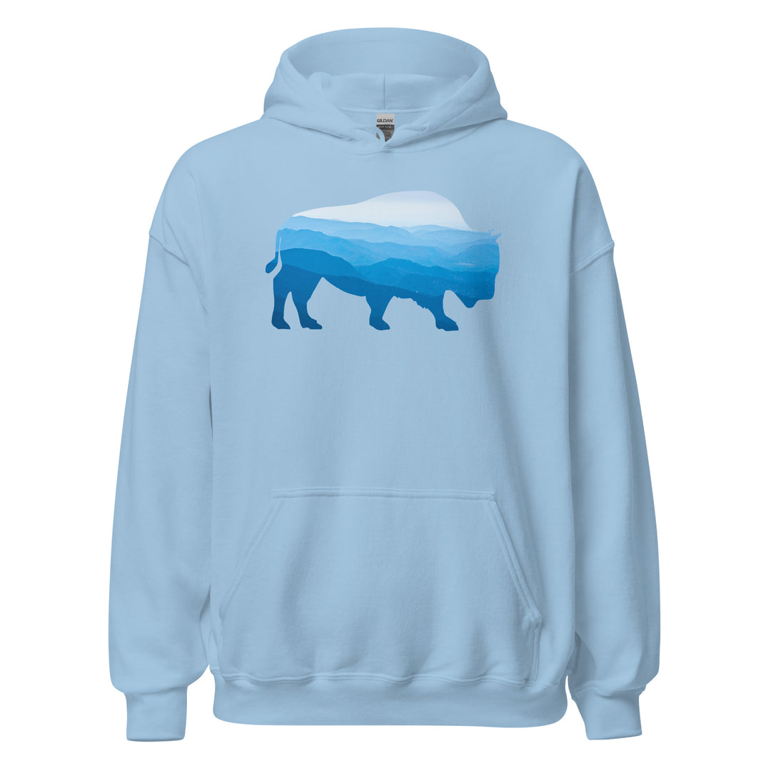 Last Stand / Bison Blue Ridge / Unisex Hoodie / MM