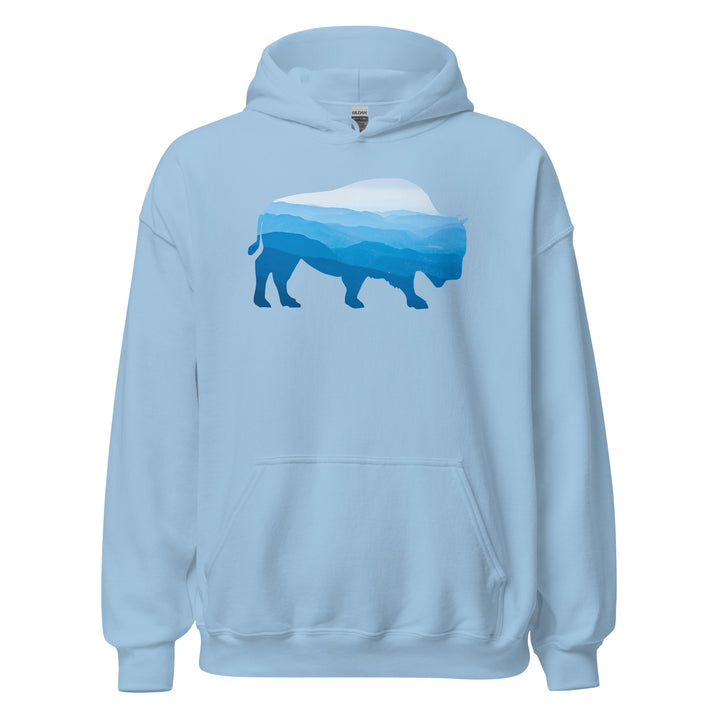 Last Stand / Bison Blue Ridge / Unisex Hoodie / MM