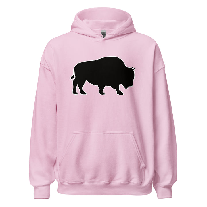 Last Stand / Classic Bison Black / Unisex Hoodie / MM