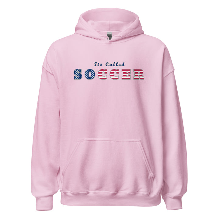 Last Strand / Its Called Soccer with American Flag / Unisex Hoodie / MM