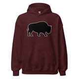 Last Stand / Classic Bison Black / Unisex Hoodie / MM