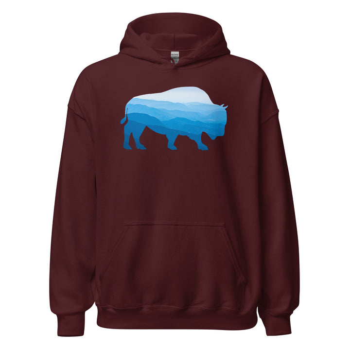 Last Stand / Bison Blue Ridge / Unisex Hoodie / MM