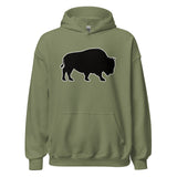 Last Stand / Classic Bison Black / Unisex Hoodie / MM
