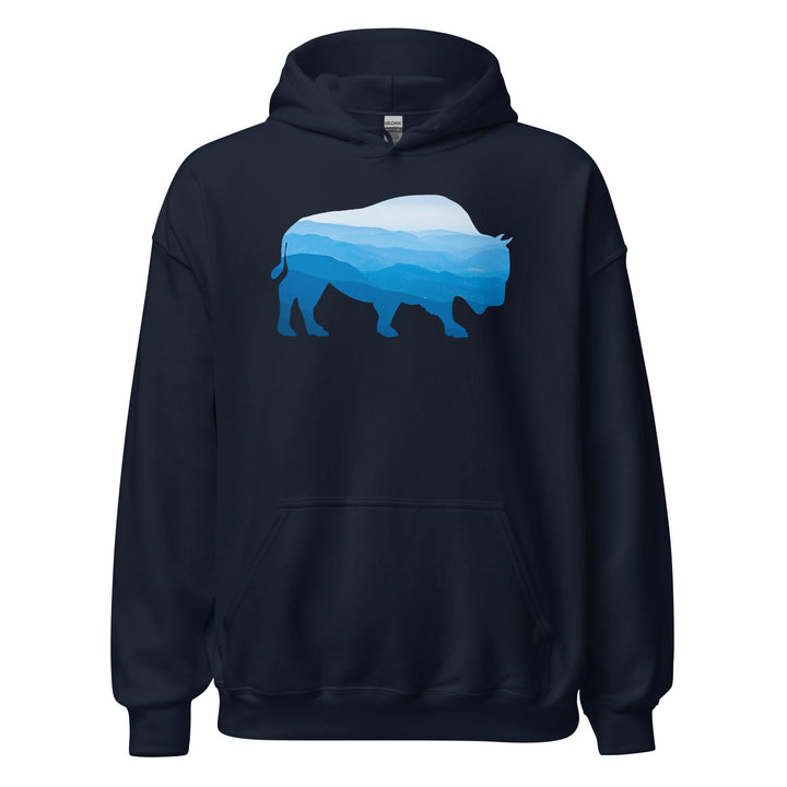 Last Stand / Bison Blue Ridge / Unisex Hoodie / MM