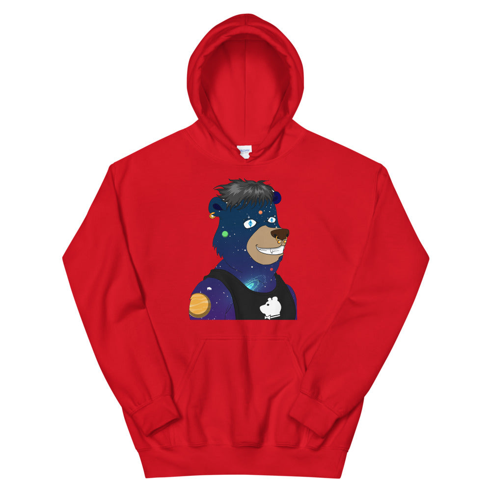 Mercury Mambo / Galaxy Baller Bear #1806 / Unisex Hoodie