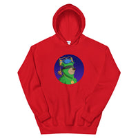 Mercury Mambo / Green Baller Bear Night Sky #2724 / Unisex Hoodie
