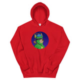 Mercury Mambo / Green Baller Bear Night Sky #2724 / Unisex Hoodie