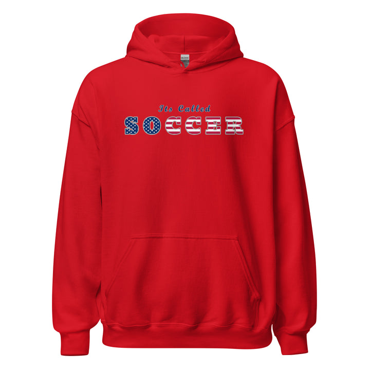 Last Strand / Its Called Soccer with American Flag / Unisex Hoodie / MM