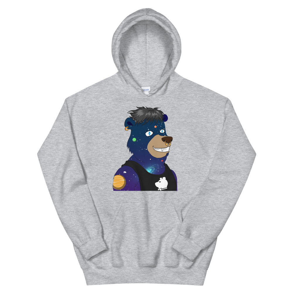 Mercury Mambo / Galaxy Baller Bear #1806 / Unisex Hoodie