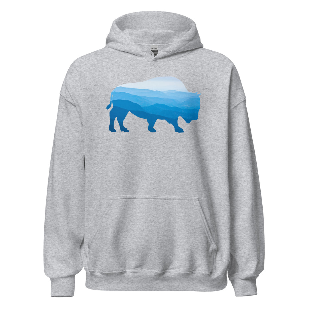 Last Stand / Bison Blue Ridge / Unisex Hoodie / MM