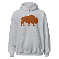 Last Stand / Bison Dark Orange / Unisex Hoodie / MM