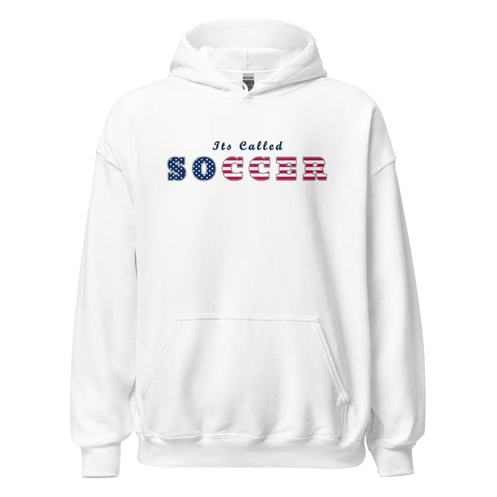 Last Strand / Its Called Soccer with American Flag / Unisex Hoodie / MM