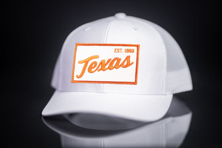 Texas Longhorns / Texas EST 1883 Script / Curved Bill Mesh Snapback / 169 / UT