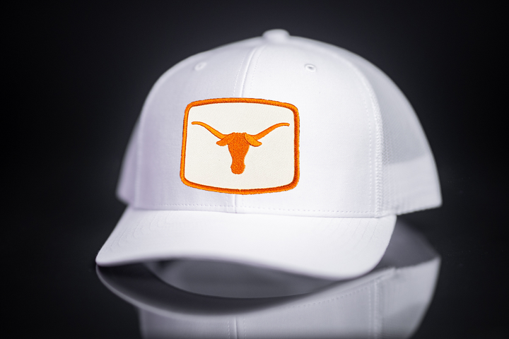 Texas Longhorns / Square Longhorn / Curved Bill Mesh Snapback / 148 / UT9103