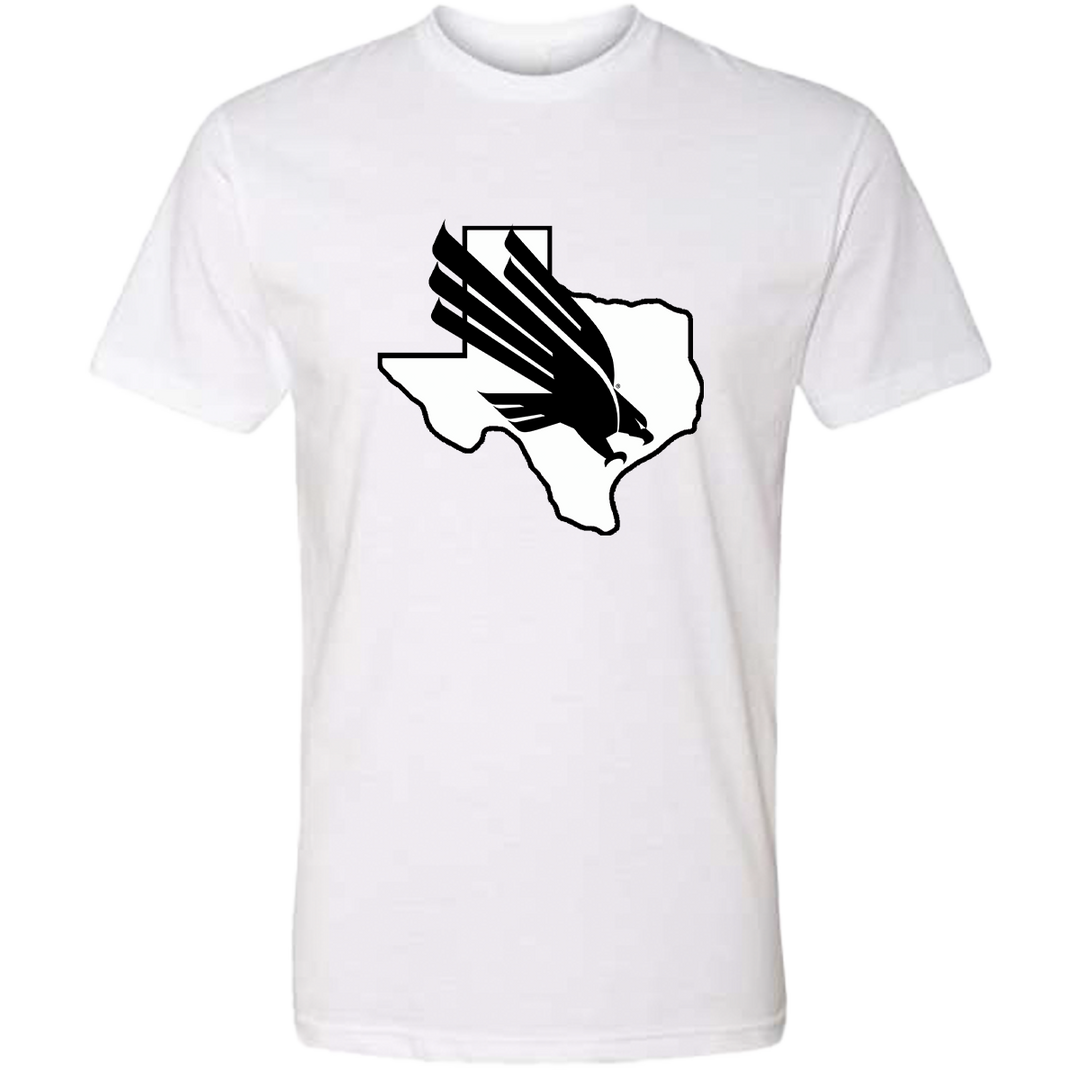 North Texas / State of Texas Diving Eagle / Tee Shirt / Unisex / MM