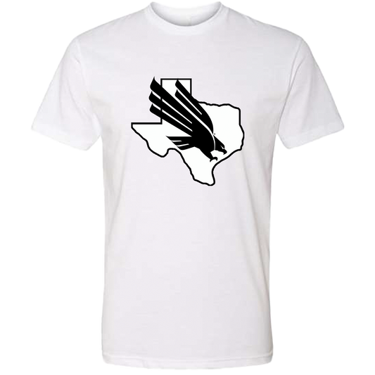 North Texas / State of Texas Diving Eagle / Tee Shirt / Unisex / MM